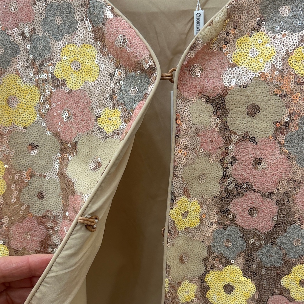 Floral Sequin Women's jacket - Picture 2 of 5